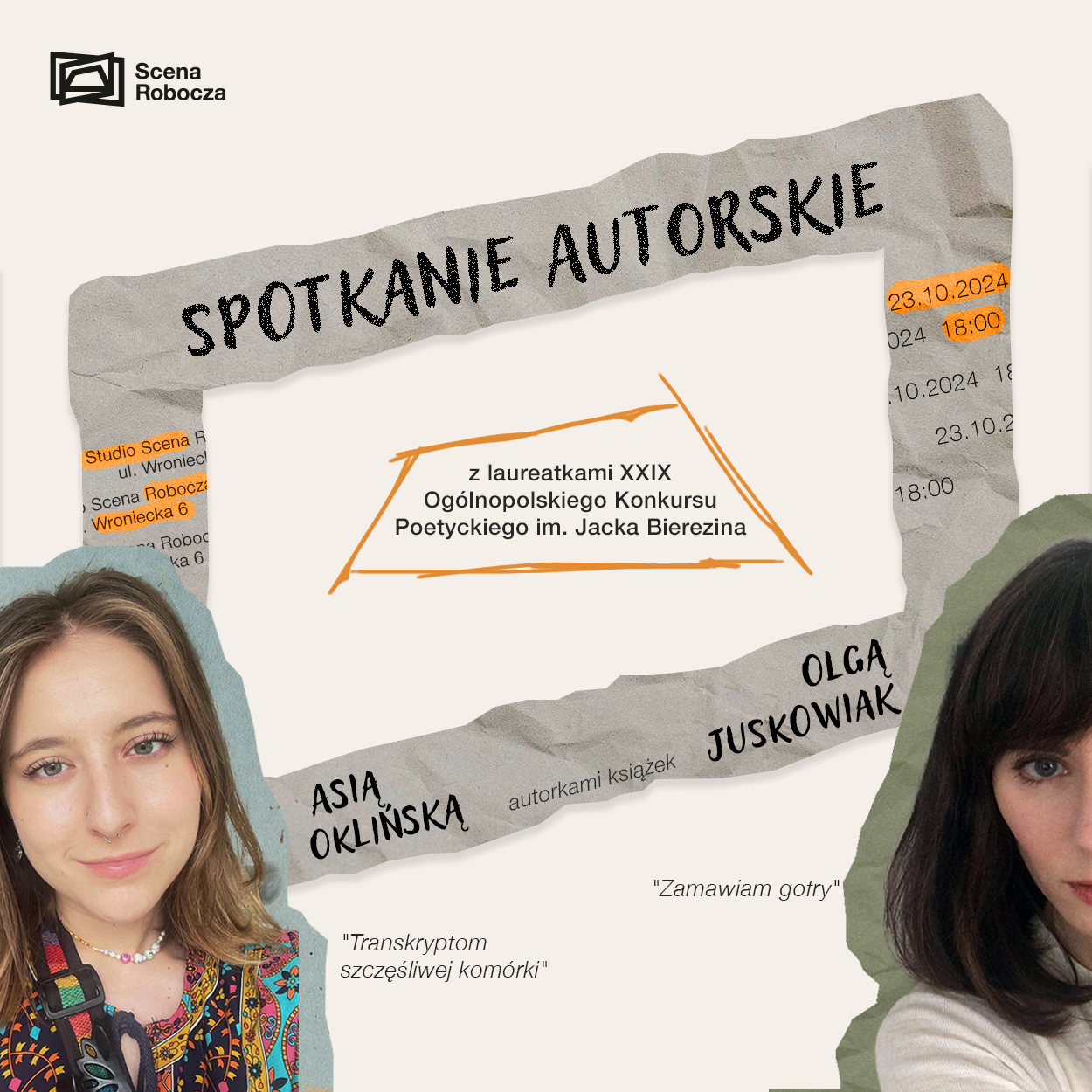 Spotkanie autorskie z Asią Oklińską i Olgą Juskowiak